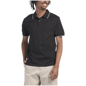 CALVIN KLEIN Short Sleeve Tipped Pique Polo